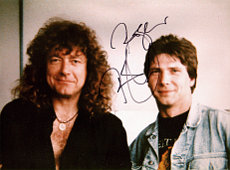 Robert Plant and Roger Berlin, Hamburg 30.05.1990 CCH 1